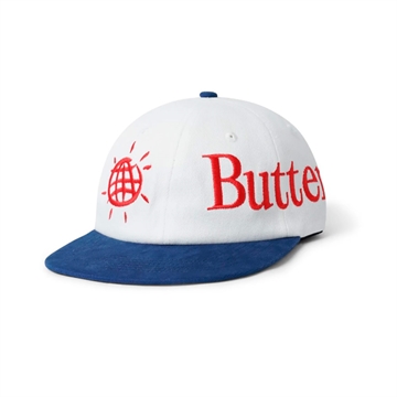 Butter Goods Cap 6-Panel Discovery White / navy